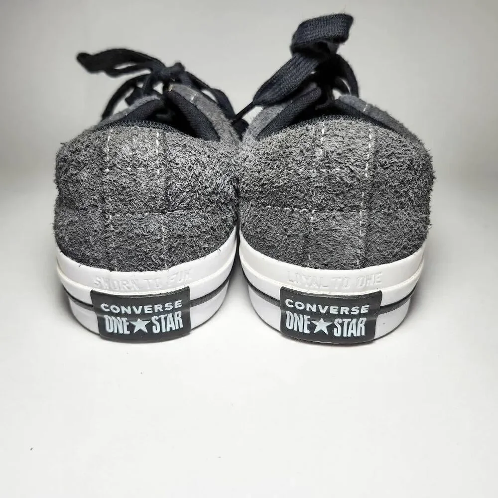 Converse Chuck Taylor One Star OX 263680C Gray Sneakers Boys Size 6 Kids Youth